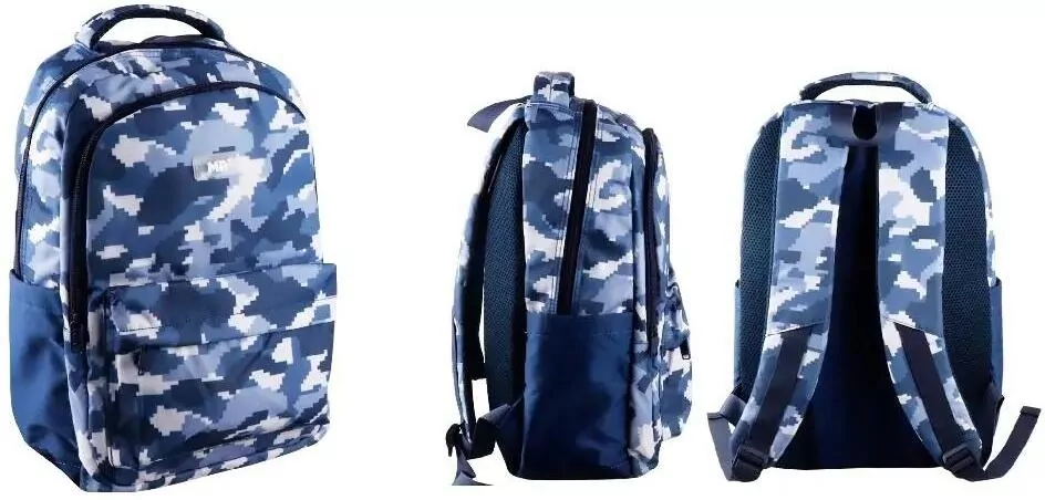 Plecak Triple Militar niebieskie moro - tantis.pl