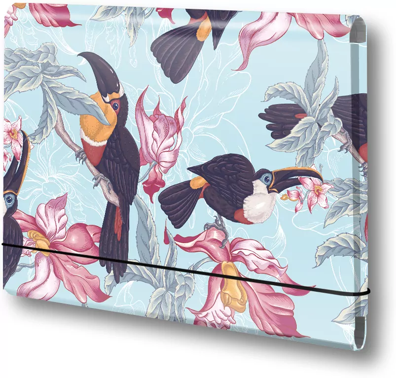 Teczka łamana A5 na gumkę Tukan PENMATE - tantis.pl