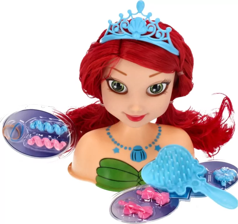 Głowa do stylizacji Nella syrenka - tantis.pl