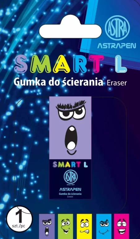 Gumka ołówkowa Smart L ASTRA - tantis.pl