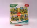 Puzzle 4w1. Wspólne zabawy Treflików. 34358 - tantis.pl