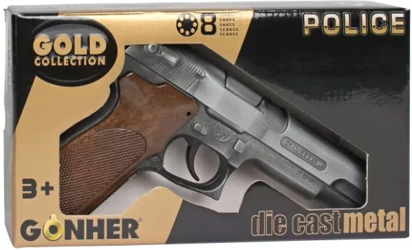 Gonher. Pistolet policyjny 8-strzałowy 45/1 - tantis.pl