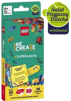 Lego Recreate. Karty wyzwań. SUPERszkoła
