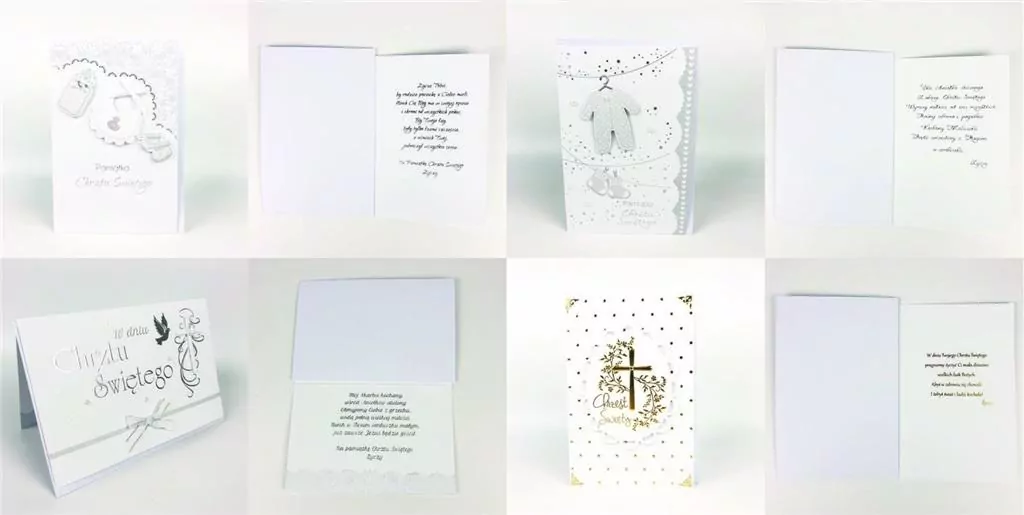 Karnet Chrzciny. Mix - tantis.pl