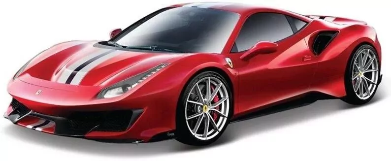 BBURAGO. Ferrari 488 Pista red 1:24 - tantis.pl