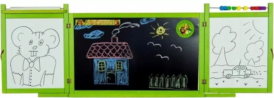 Tablica wisząca dwustronna zielona - tantis.pl