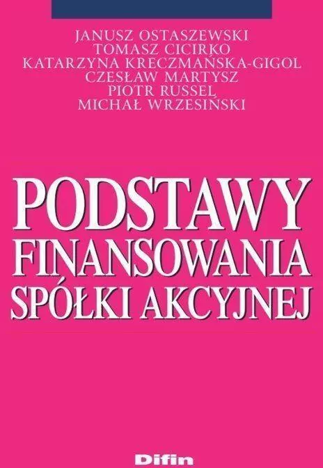 Podstawy finansowania spółki akcyjnej - tantis.pl