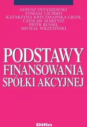 Podstawy finansowania spółki akcyjnej