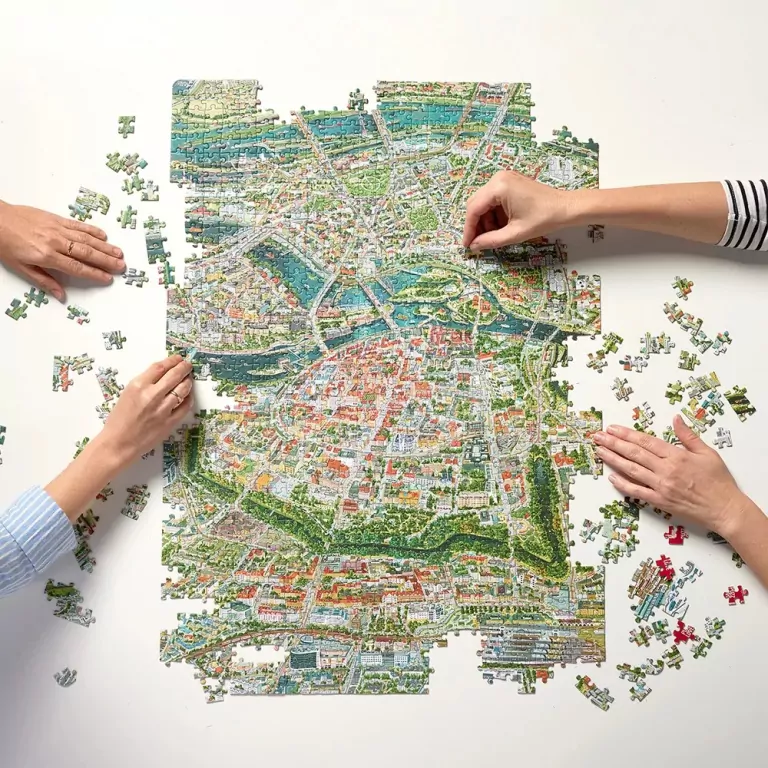 CzuCzu. Puzzlove. Miasto Wrocław. 1000 el. - tantis.pl