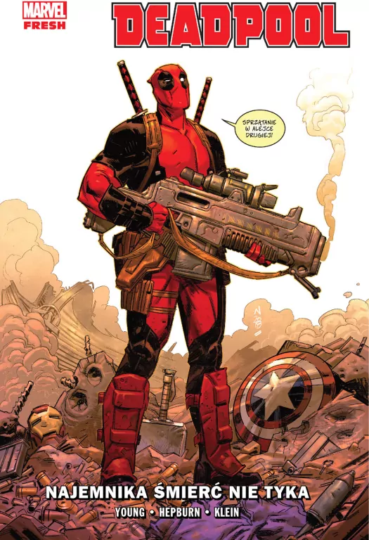 Deadpool T.1 Najemnika śmierć nie tyka - tantis.pl