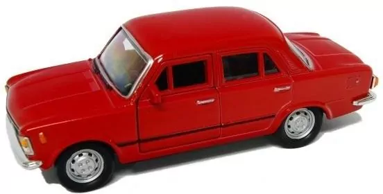 WELLY. Fiat 125p 1:39 czerwony - tantis.pl