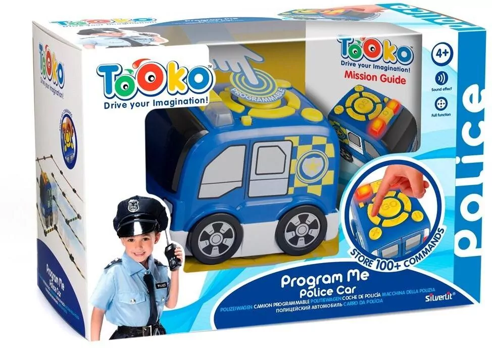 Samochodzik Press n' Go. Police Car - tantis.pl