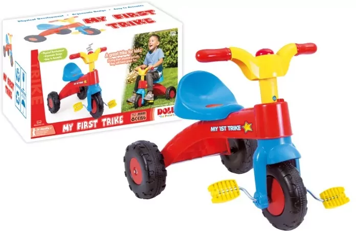 DOLU mój pierwszy rowerek 3-kołowy 7206 72061 - tantis.pl