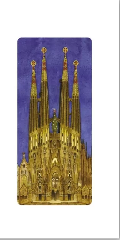 Karnet 12x23cm + koperta Gaudi Sagrada Familia - tantis.pl