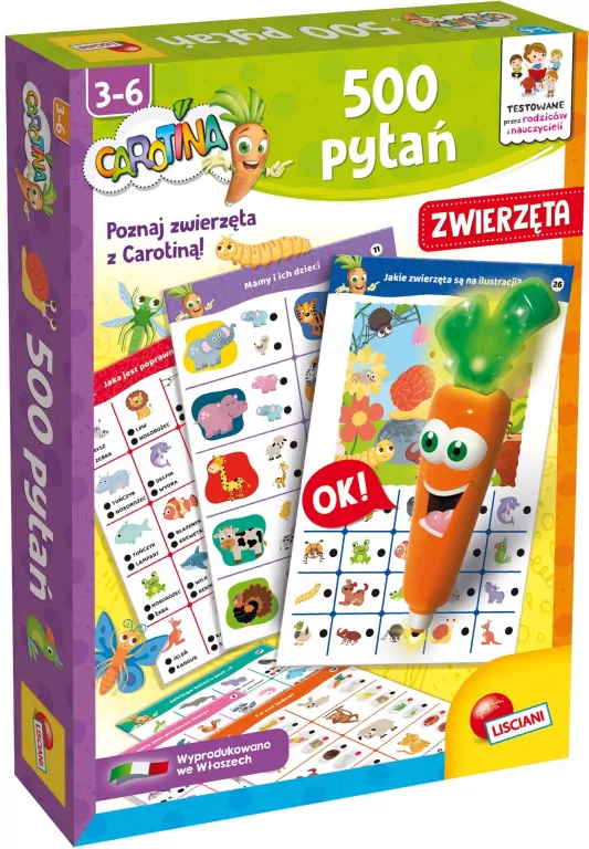 Lisiciani 500 pytań Carotina - tantis.pl