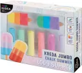 Kreda jumbo lody summer 8 elementów KIDEA - tantis.pl