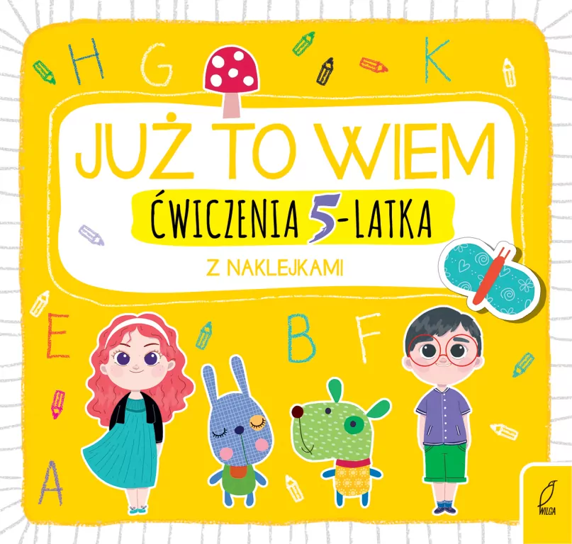 Już to wiem. Ćwiczenia 5-latka z naklejkami - tantis.pl