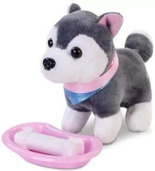 Lalka Natalia z pieskiem pluszowym 35cm - tantis.pl