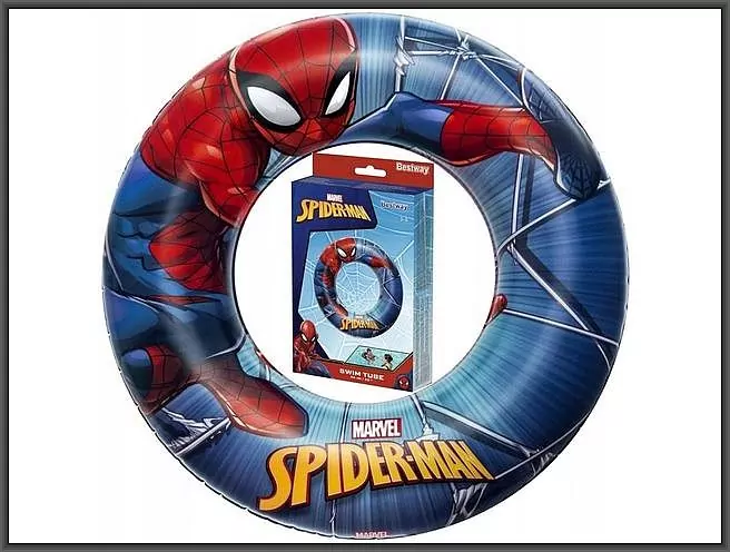 Kółko dmuchane do pływania Spider-Man - tantis.pl