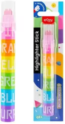 Zakreślacze przekładane 6 kolorów EASY