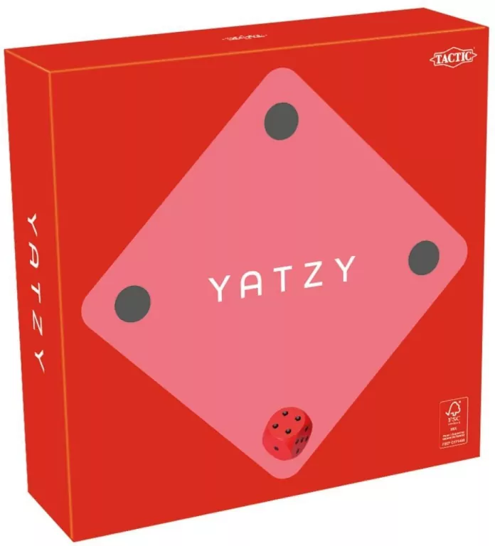 Yatzy Minimalist - red - tantis.pl
