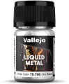 Vallejo: 70.796 - Liquid Metal - White Gold (35 ml) - tantis.pl