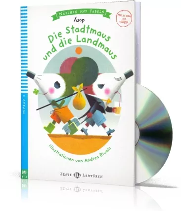 LN Die Stadtmaus und die Landmaus książka + audio online A1 - tantis.pl