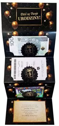 KARNET URODZINY DL HARMONIJKA Z KOP NER COG-003 - tantis.pl