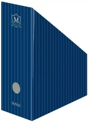 Pojemnik na dokumenty (czasopisma) Herlitz Montana A4 niebieski - tantis.pl