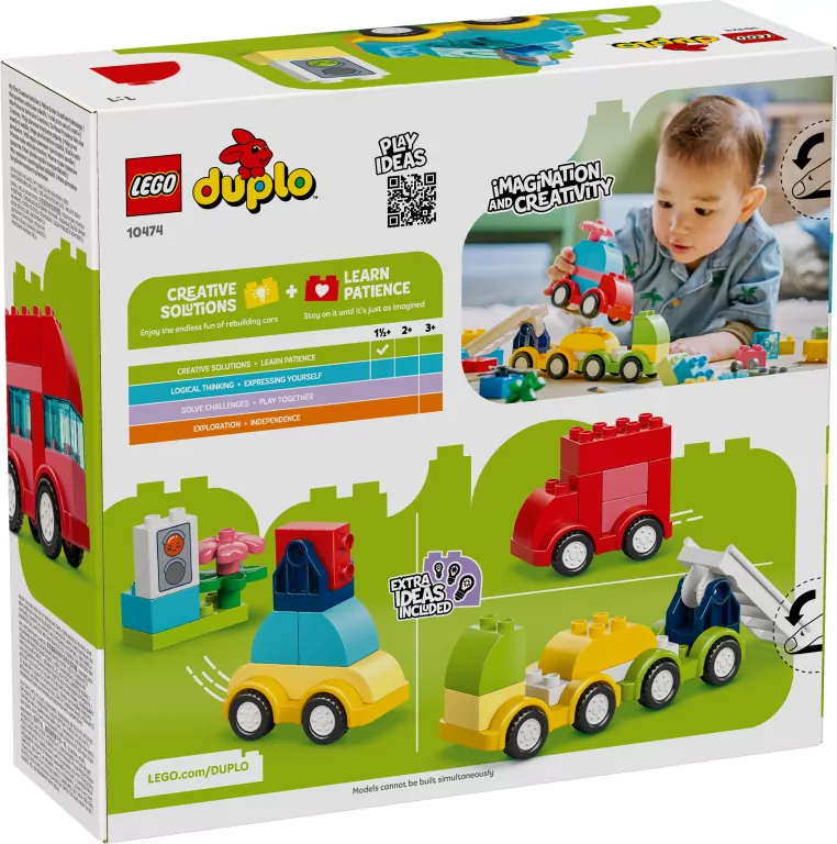 LEGO® Duplo. Kreatywne pojazdy 10474 - tantis.pl