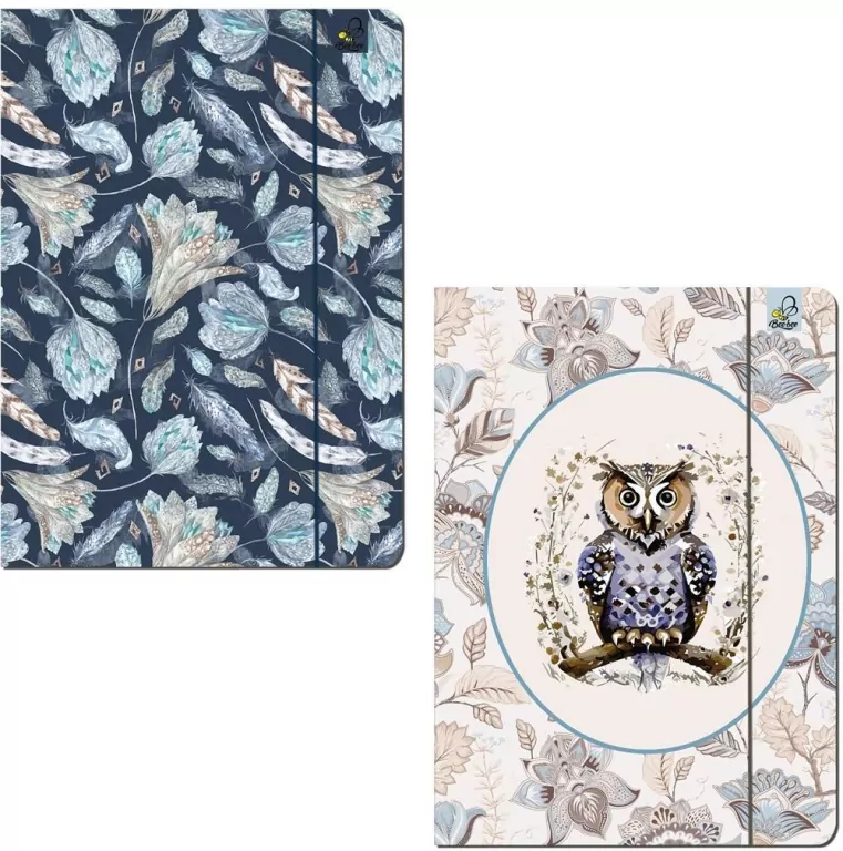 Teczka A4 z gumką Boho New mix - tantis.pl