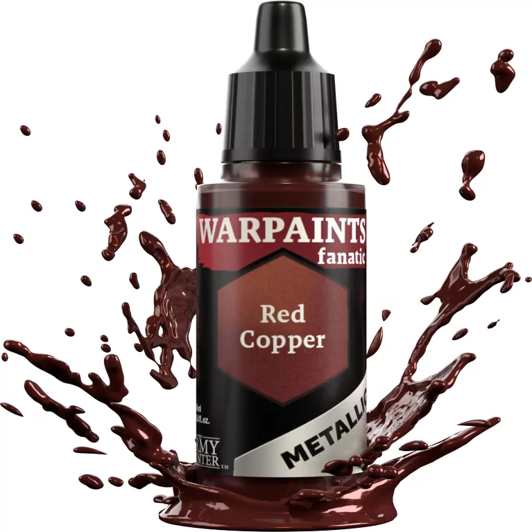 The Army Painter: Warpaints - Fanatic - Metallic - Red Copper - tantis.pl
