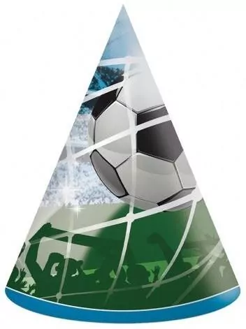 Czapeczki papierowe Soccer Fans - tantis.pl