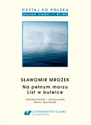 Słąwomir Mrożek. Na pełnym morzu. List w butelce