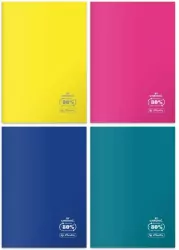 Zeszyt B5/60K kratka Eco PP Colors