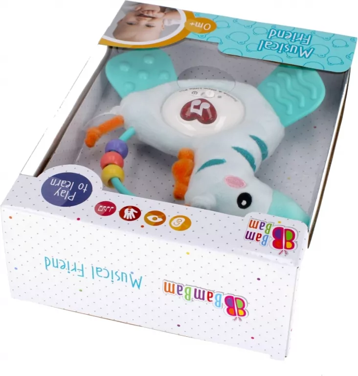 Muzyczna Żyrafka gryzak. Bam Bam - tantis.pl