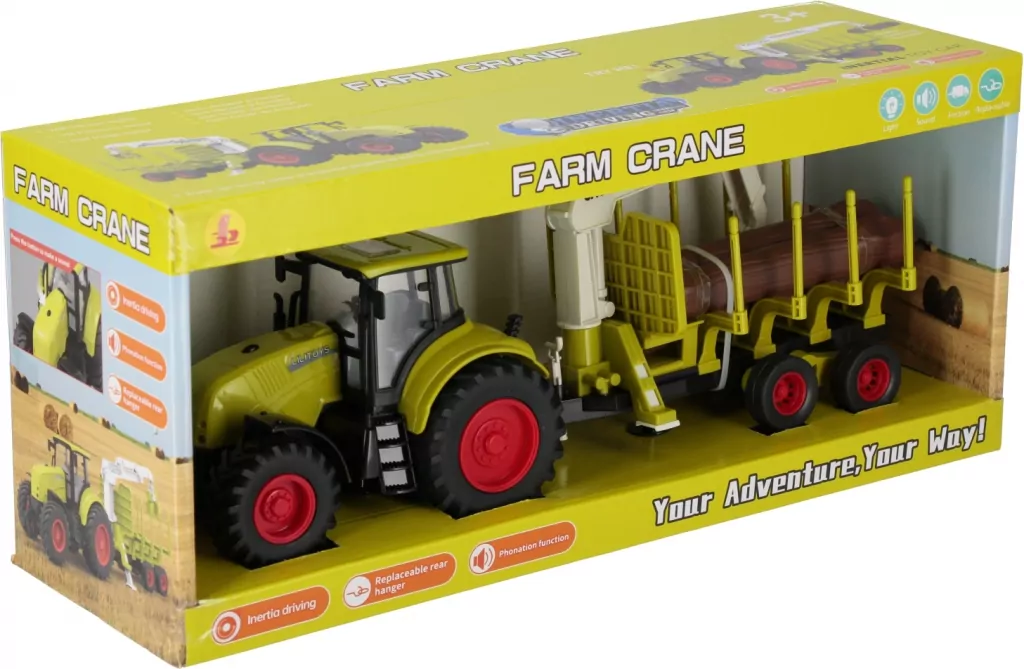 Traktor z akcesoriami - tantis.pl