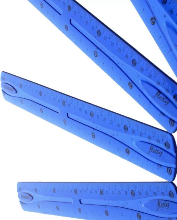 Linijka elastyczna 30 cm. Mix - tantis.pl