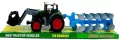 Traktor z turem i pługiem - tantis.pl