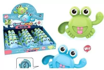 Nakręcany krab do kąpieli MIX