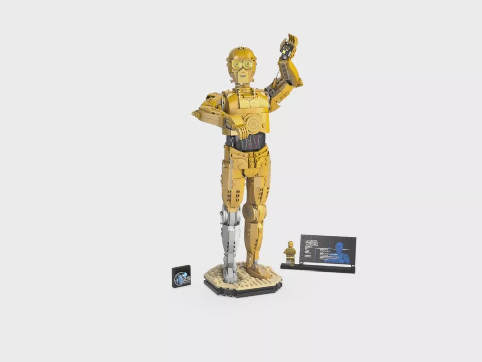 LEGO® Star Wars. Figurka droida C-3PO 75398 - tantis.pl