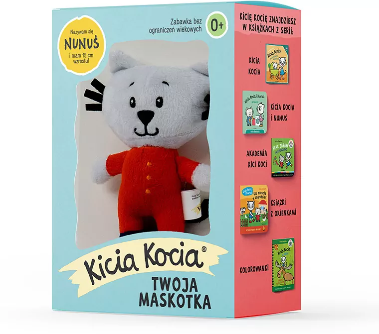 Kicia Kocia. Maskotka Nunuś - tantis.pl