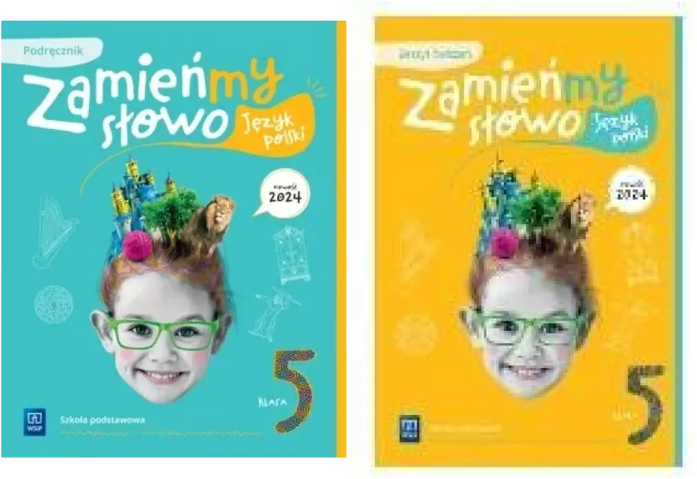 Zamieńmy słowo. Język polski. Klasa 5. Pakiet: Podręcznik/ Zeszyt ćwiczeń - tantis.pl