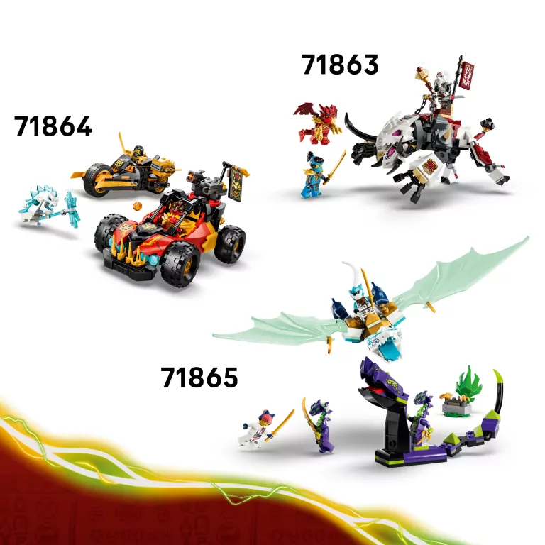 LEGO® Smoczy mech Lloyda — zestaw bitewny 71862 - tantis.pl