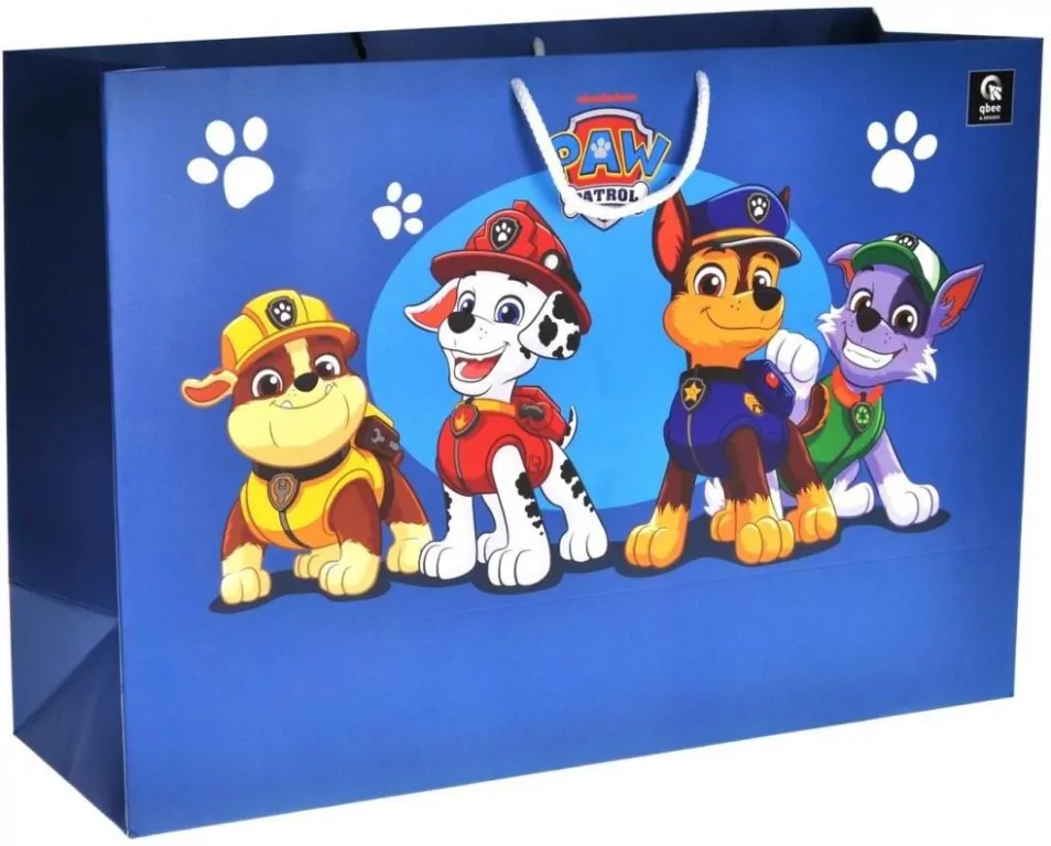 Torba papierowa XL Psi Patrol 50x35x17cm - tantis.pl