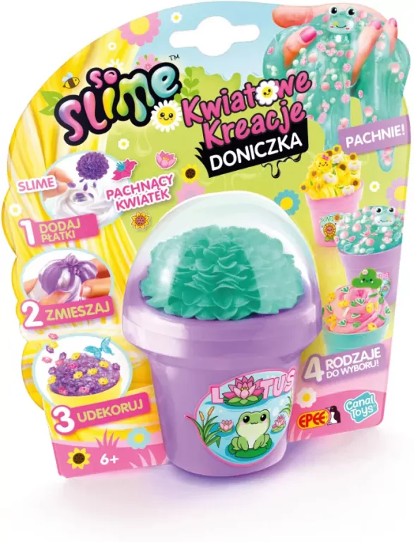 Slime Kwiatowe Kreacje - Kwiat Lotosu - tantis.pl