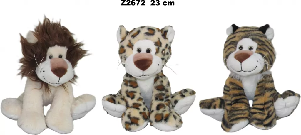 Zwierzęta dzikie 23cm MIX - tantis.pl