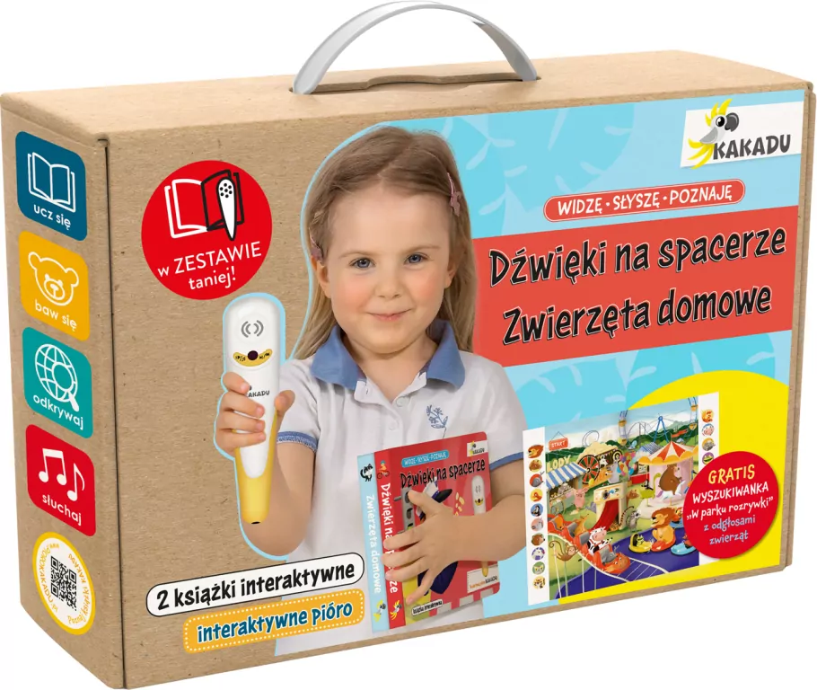 Mówiąca książka interaktywna Widzę, słyszę... - tantis.pl