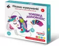 Filcowe wyszywanki - torebka jednorożec - tantis.pl