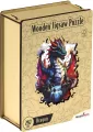Puzzle 287 drewniane kolorowe Smok - tantis.pl